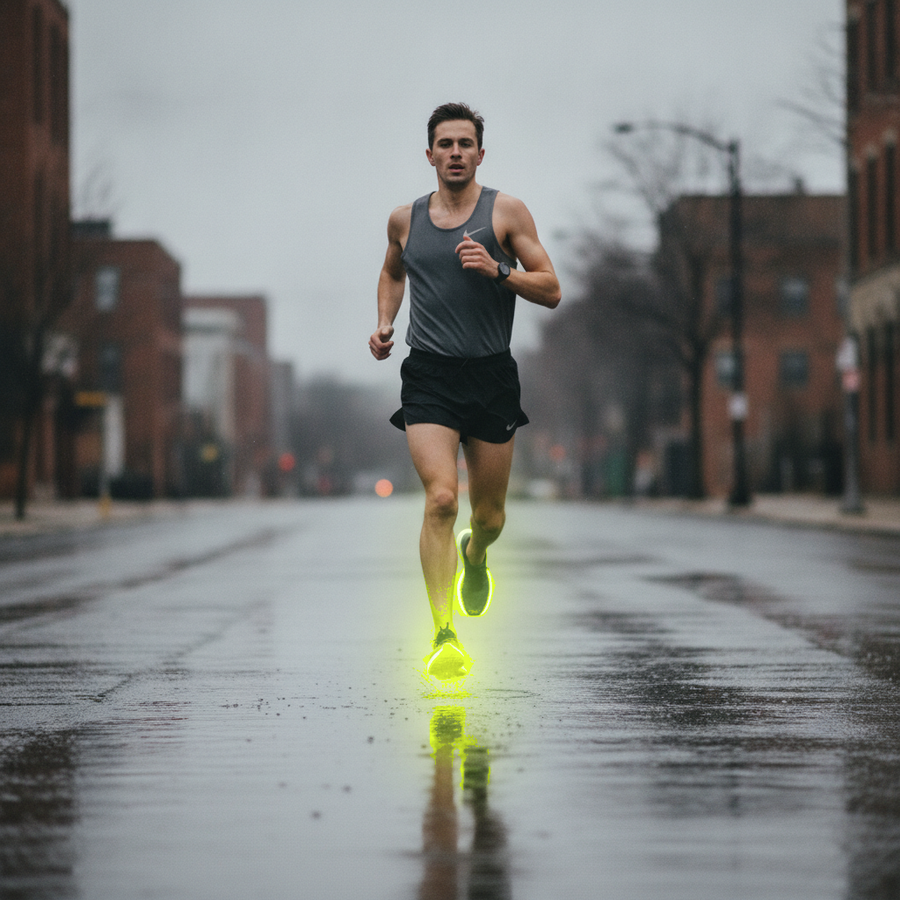 Running - Wet roads and early starts